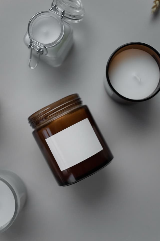 Amber Jar Soy Candle