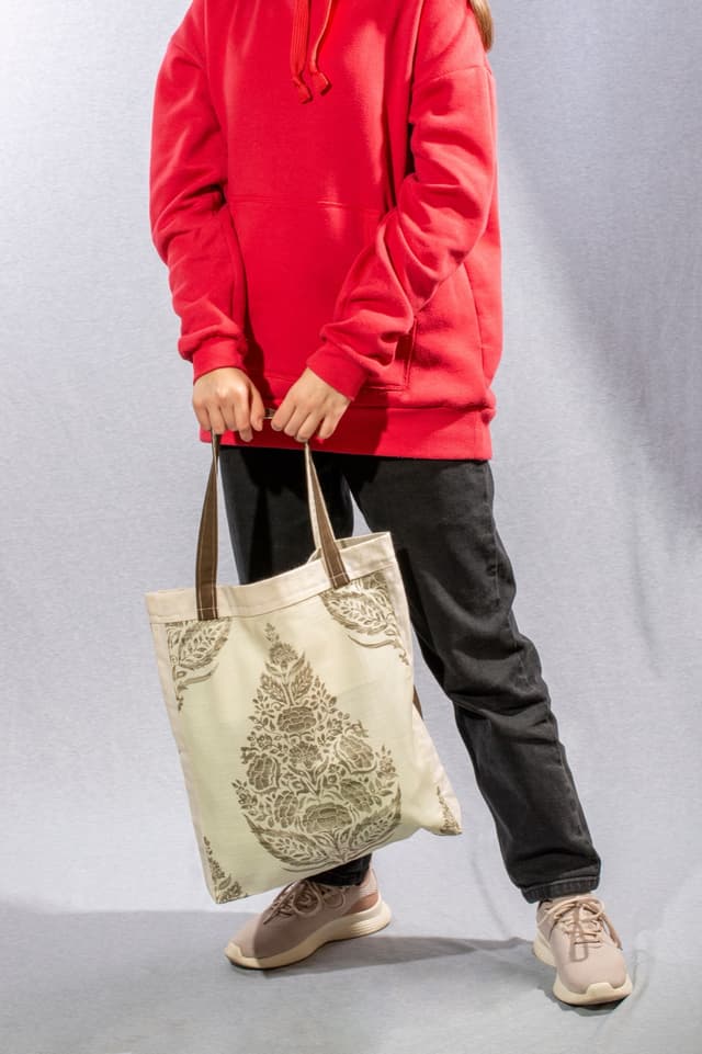 Paisley Canvas Tote