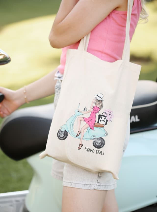 Scooter Girl Tote